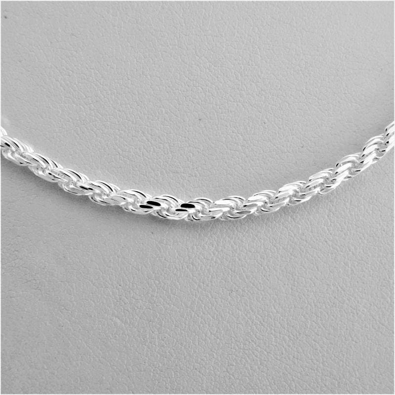  Sterling Silver Necklace 3mm Solid Curb Chain Necklace (7, 8,  9, 16, 18, 20, 22, 24, 26, 28, 30 Inch), 16: Clothing, Shoes & Jewelry