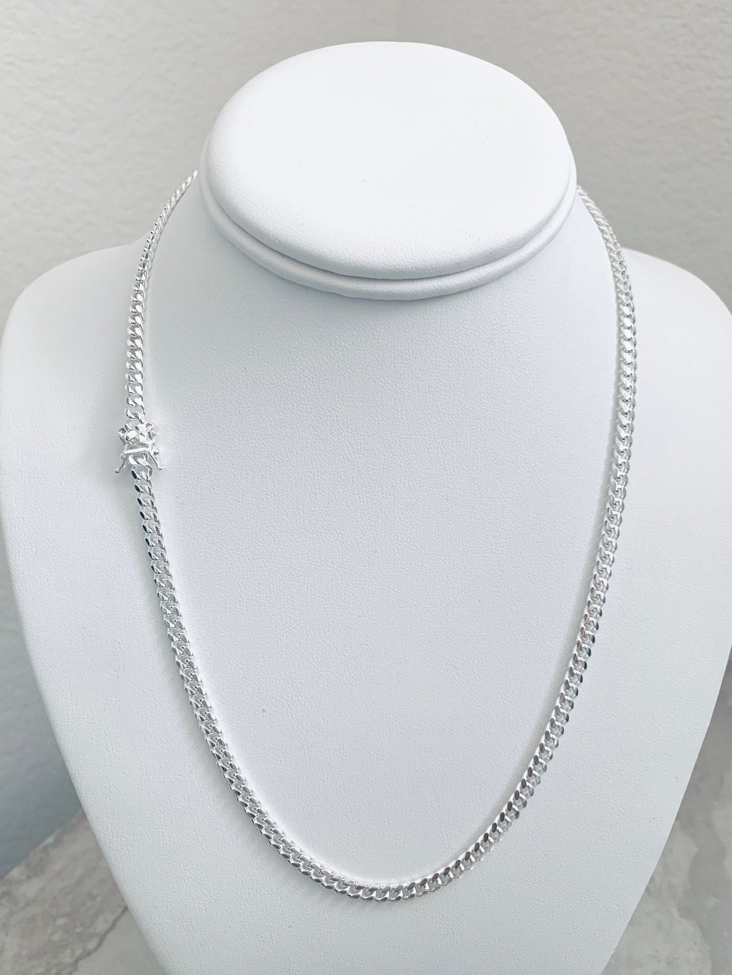 MEN'S 925 STERLING plated SILVER ITALIAN 24 Necklace 6mm SNAKE CHAIN THICK  FLAT