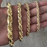 Rope 14K Gold Bracelet