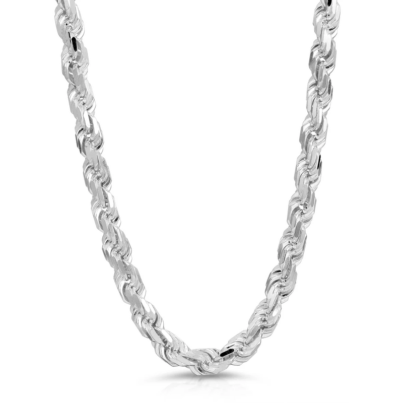 7MM ROPE 925 CHAIN DC