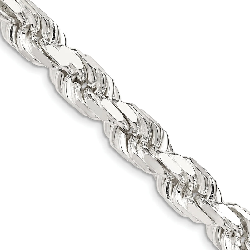 11MM ROPE 925 CHAIN DC