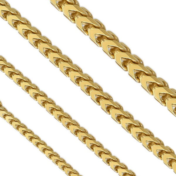 FRANCO 14K GOLD 925 BRACELET DC